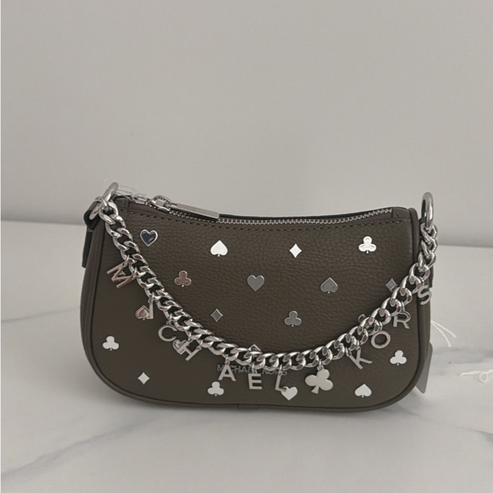 Green Michael Kors shoulder/crossbody bag